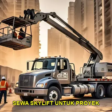 sewa skylift untuk proyek